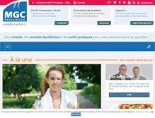 Tablet Screenshot of mgc-prevention.fr